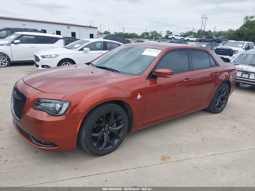 2021 Chrysler 300 VIN 2C3CCABG2MH629866 IAAI salvage auction — HAIL, Salvage (Illinois), sold $8,700 on 2026-07-09 (photo 2)
