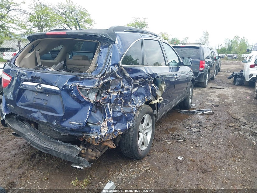 2008 Hyundai Veracruz VIN KM8NU73C98U037637 IAAI salvage auction — REAR END, Salvage (Ohio), sold $400 on 2026-07-28 (photo 4)