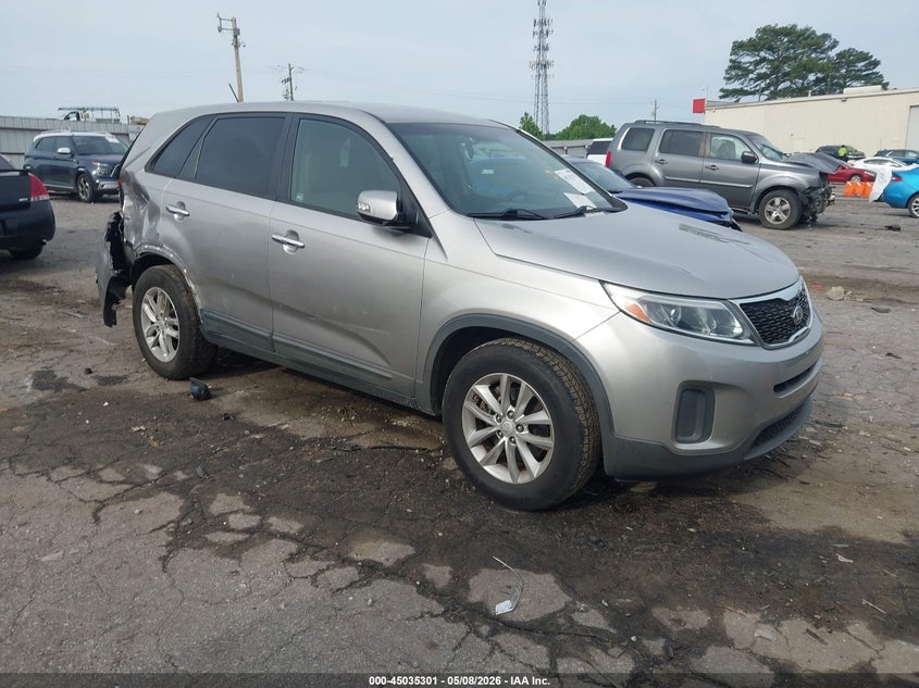2014 Kia Sorento VIN 5XYKT3A62EG537314 IAAI salvage auction — RIGHT SIDE, Salvage (Georgia), sold $1,050 on 2026-07-08 (photo 1)