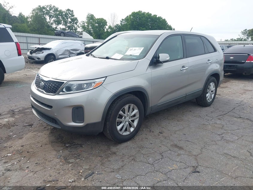2014 Kia Sorento VIN 5XYKT3A62EG537314 IAAI salvage auction — RIGHT SIDE, Salvage (Georgia), sold $1,050 on 2026-07-08 (photo 2)