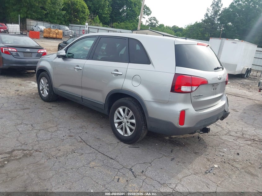 2014 Kia Sorento VIN 5XYKT3A62EG537314 IAAI salvage auction — RIGHT SIDE, Salvage (Georgia), sold $1,050 on 2026-07-08 (photo 3)