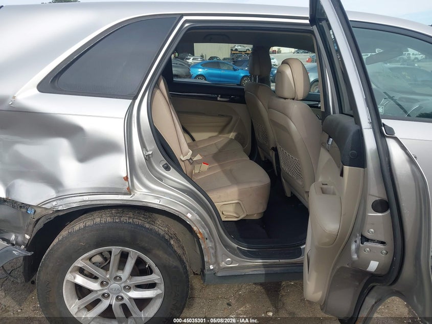 2014 Kia Sorento VIN 5XYKT3A62EG537314 IAAI salvage auction — RIGHT SIDE, Salvage (Georgia), sold $1,050 on 2026-07-08 (photo 8)
