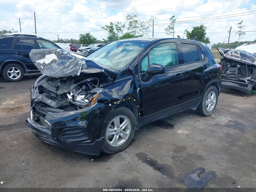 2022 Chevrolet Trax VIN KL7CJKSM5NB544248 IAAI salvage auction — FRONT END, Certificate Of Destruction (Florida), sold $1,000 on 2026-07-07 (photo 2)