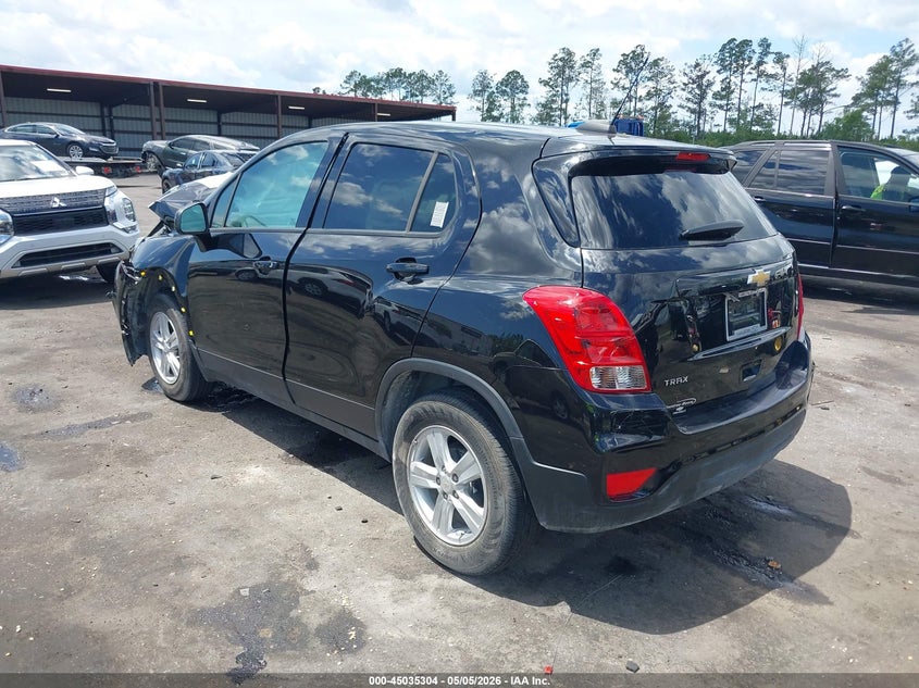 2022 Chevrolet Trax VIN KL7CJKSM5NB544248 IAAI salvage auction — FRONT END, Certificate Of Destruction (Florida), sold $1,000 on 2026-07-07 (photo 3)