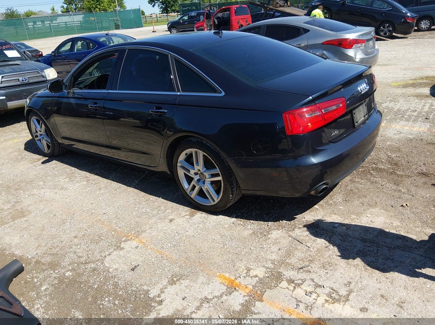 2015 Audi A6 VIN WAUGFAFC8FN035446 IAAI salvage auction — SIDE, Salvage (Kentucky), sold $2,550 on 2026-07-06 (photo 3)
