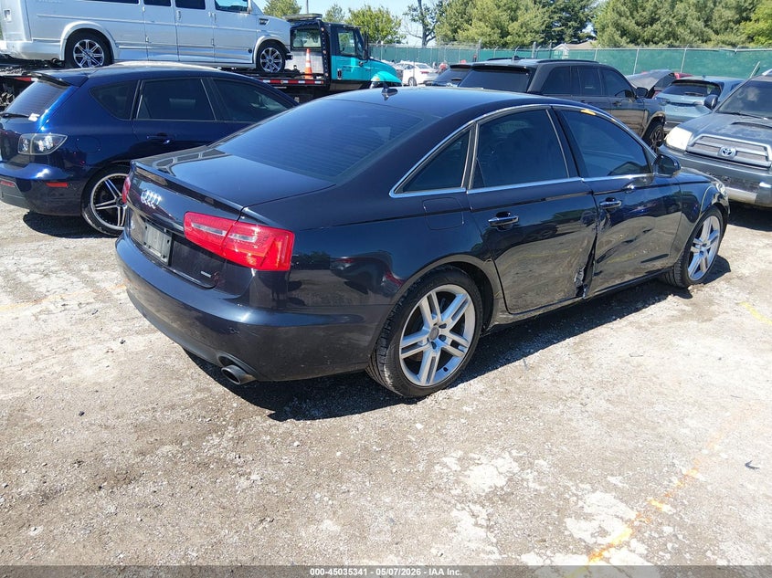 2015 Audi A6 VIN WAUGFAFC8FN035446 IAAI salvage auction — SIDE, Salvage (Kentucky), sold $2,550 on 2026-07-06 (photo 4)