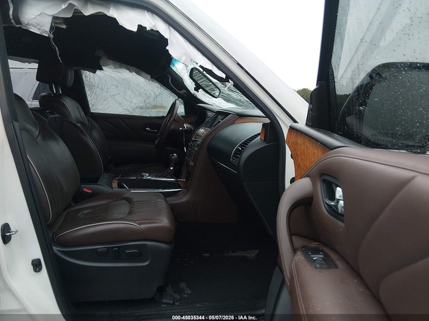 2017 Infiniti Qx80 VIN JN8AZ2NEXH9156889 IAAI salvage auction — ROLLOVER, Salvage (North Carolina), sold $2,150 on 2026-07-08 (photo 5)