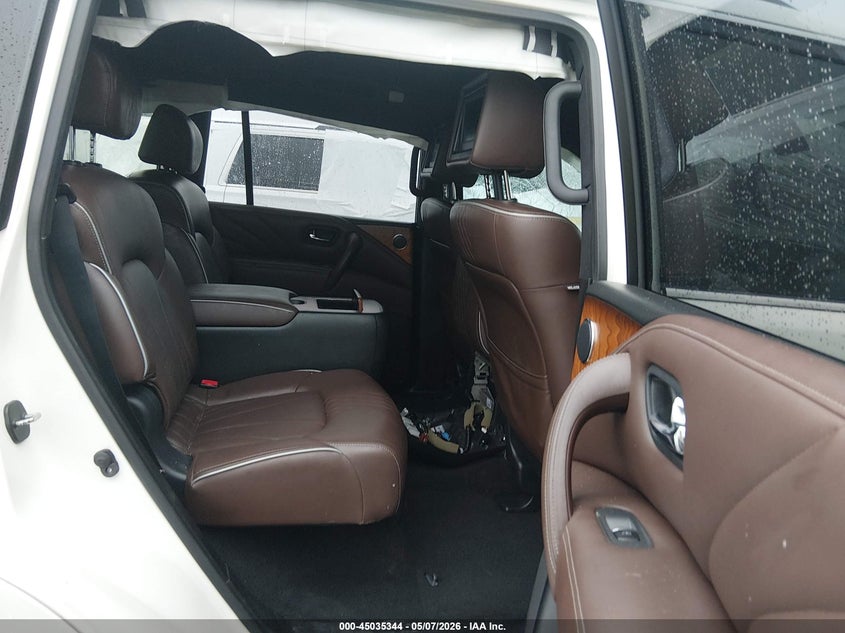 2017 Infiniti Qx80 VIN JN8AZ2NEXH9156889 IAAI salvage auction — ROLLOVER, Salvage (North Carolina), sold $2,150 on 2026-07-08 (photo 8)