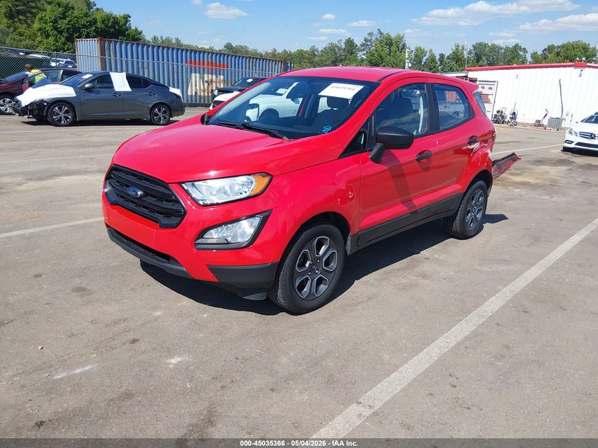 2021 Ford Ecosport VIN MAJ3S2FE1MC417840 IAAI salvage auction — LEFT REAR, Salvage (Tennessee), sold $2,400 on 2026-07-16 (photo 2)