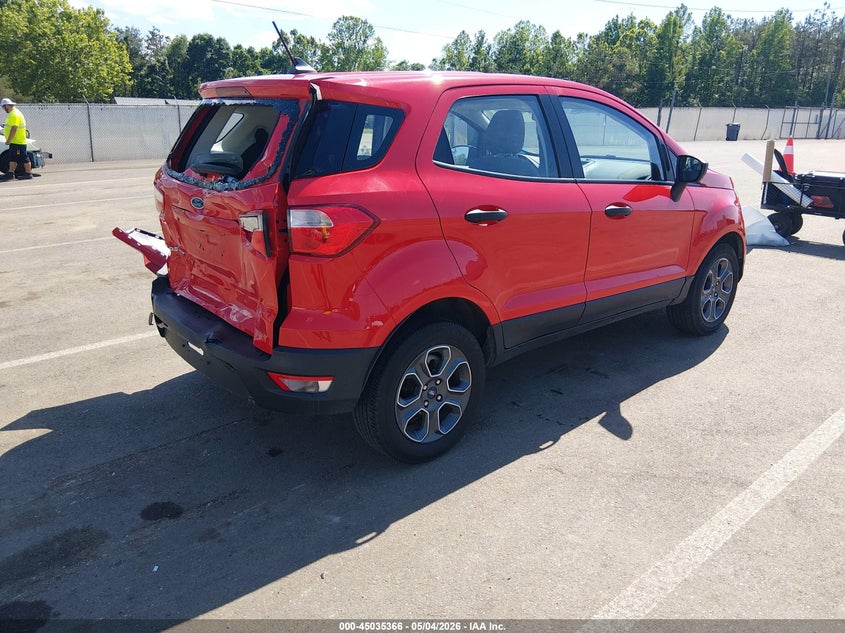 2021 Ford Ecosport VIN MAJ3S2FE1MC417840 IAAI salvage auction — LEFT REAR, Salvage (Tennessee), sold $2,400 on 2026-07-16 (photo 4)