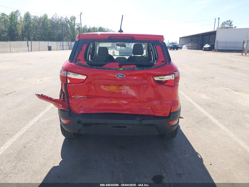 2021 Ford Ecosport VIN MAJ3S2FE1MC417840 IAAI salvage auction — LEFT REAR, Salvage (Tennessee), sold $2,400 on 2026-07-16 (photo 6)