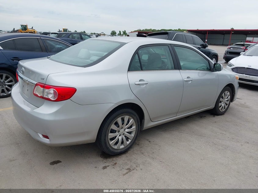 2013 Toyota Corolla VIN 5YFBU4EE9DP204428 IAAI salvage auction — LEFT FRONT, Original (Texas), sold $3,950 on 2026-07-09 (photo 4)