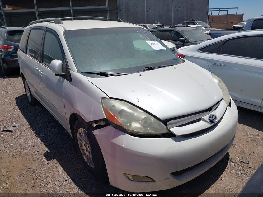2007 Toyota Sienna VIN 5TDZK22C57S029781 IAAI salvage auction — NORMAL WEAR, Clear-Dealer Only (Arizona), sold $875 on 2026-07-21 (photo 1)