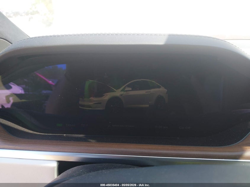 2025 Tesla Model x VIN 7SAXCBE54SF466950 IAAI salvage auction — REAR END, Salvage (Georgia), sold $24,025 on 2026-07-16 (photo 7)