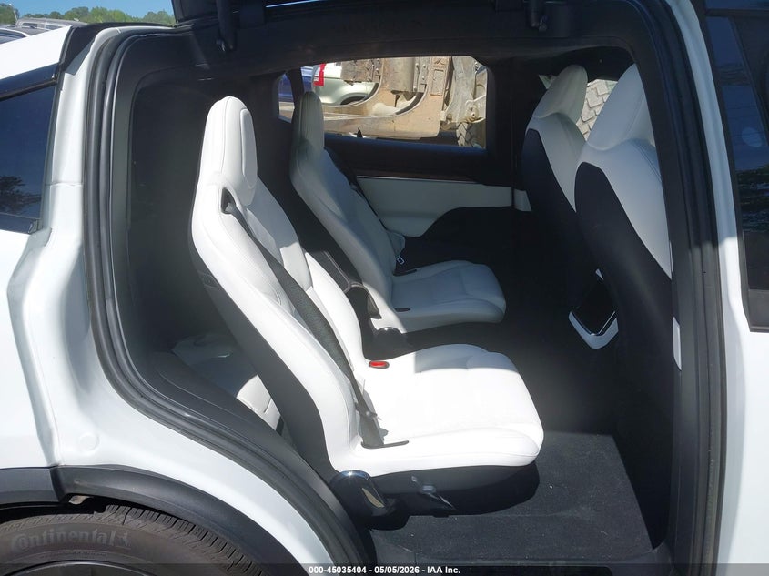 2025 Tesla Model x VIN 7SAXCBE54SF466950 IAAI salvage auction — REAR END, Salvage (Georgia), sold $24,025 on 2026-07-16 (photo 8)