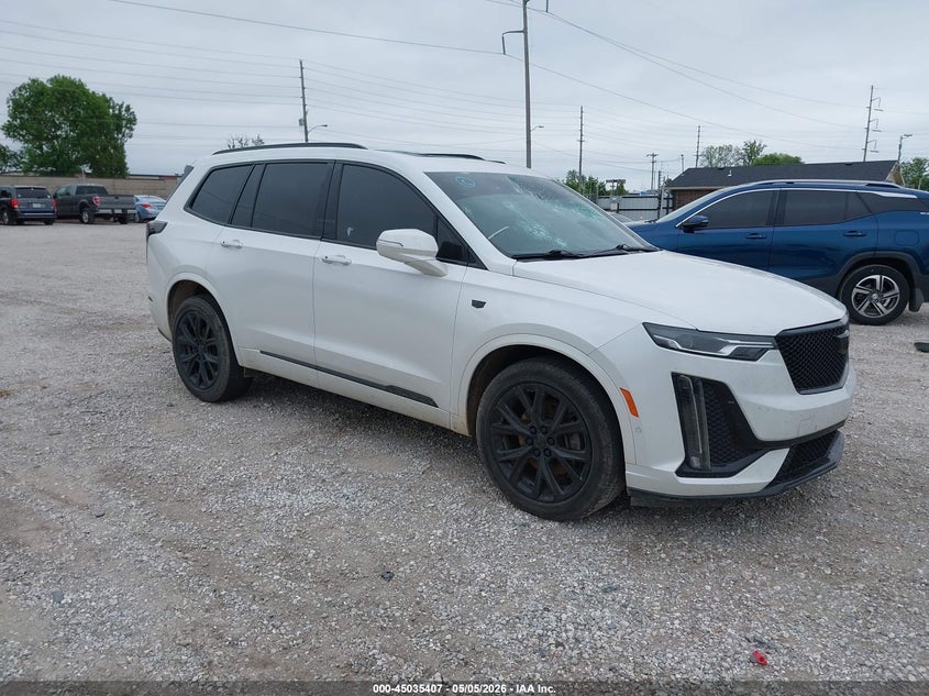 2020 Cadillac Xt6 VIN 1GYKPGRS3LZ138286 IAAI salvage auction — HAIL, Clear (Missouri), sold $8,100 on 2026-08-17 (photo 1)