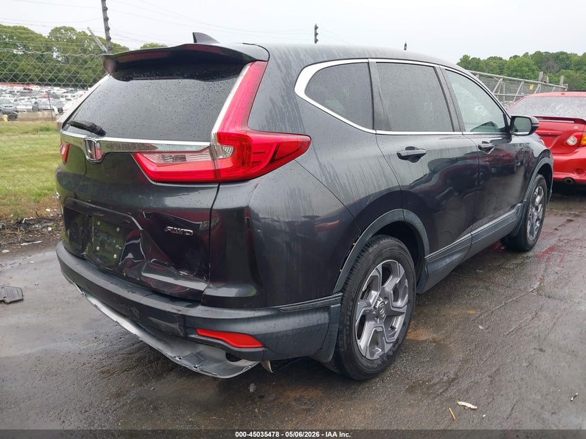 2017 Honda Cr-v VIN 2HKRW2H82HH669901 IAAI salvage auction — REAR END, Salvage (North Carolina), sold $8,600 on 2026-07-30 (photo 4)