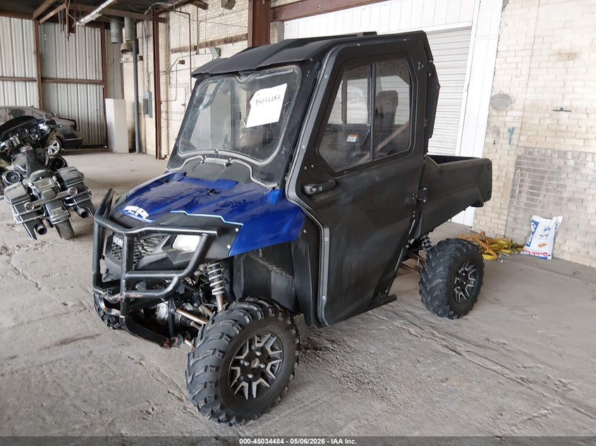2017 Honda Sxs VIN 1HFVE02N5H4300692 IAAI salvage auction — FRONT END, Regular (South Dakota), sold $2,700 on 2026-07-07 (photo 2)