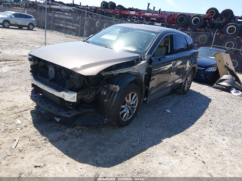 2017 Mazda Cx-9 VIN JM3TCACY1H0135857 IAAI salvage auction — FRONT END, Salvage (Georgia), sold $2,400 on 2026-07-24 (photo 2)