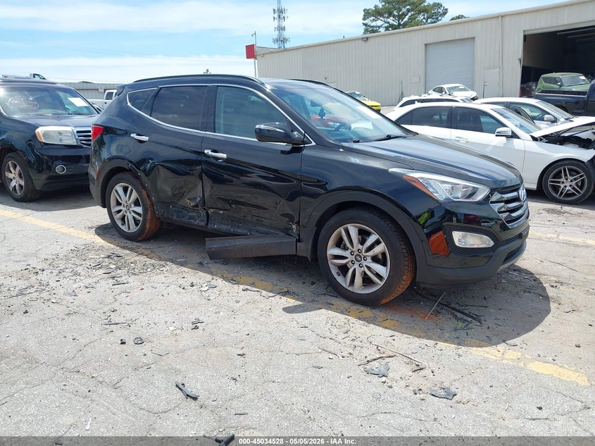 2016 Hyundai Santa fe VIN 5XYZW4LA7GG309650 IAAI salvage auction — RIGHT SIDE, Salvage (Georgia), sold $3,350 on 2026-07-08 (photo 1)