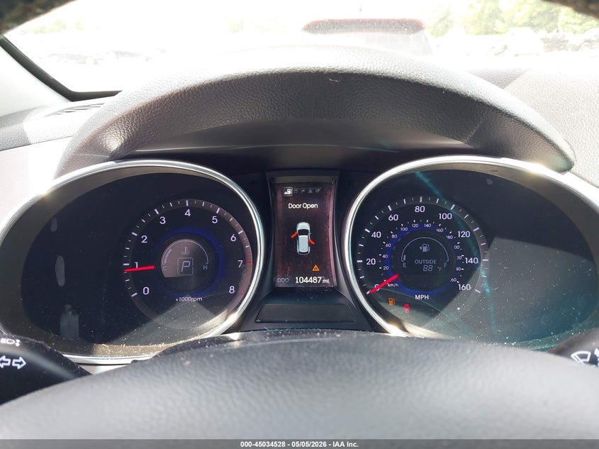 2016 Hyundai Santa fe VIN 5XYZW4LA7GG309650 IAAI salvage auction — RIGHT SIDE, Salvage (Georgia), sold $3,350 on 2026-07-08 (photo 7)