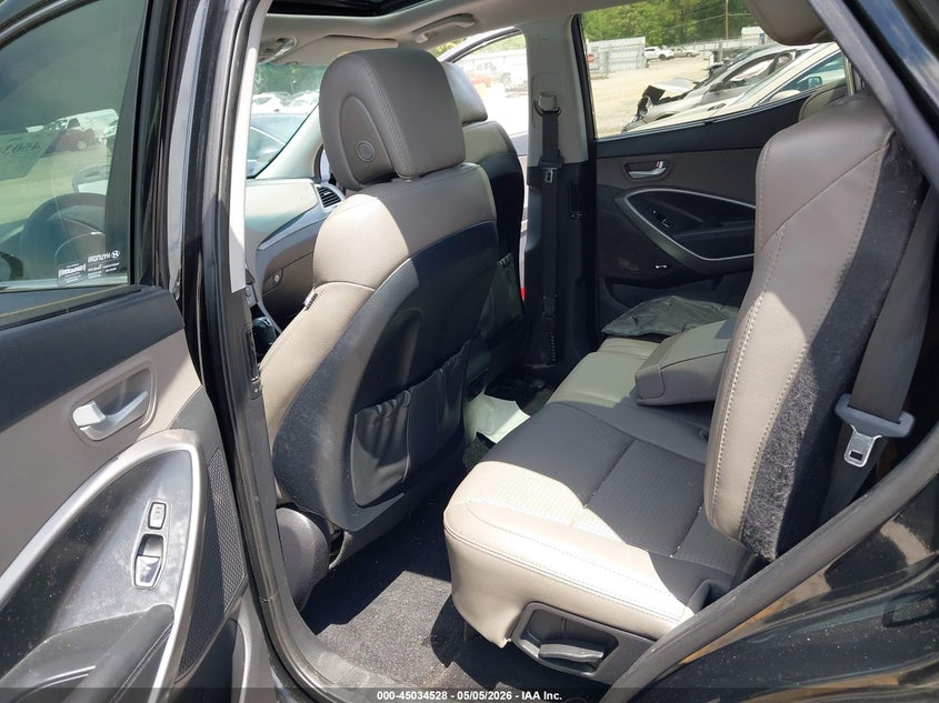 2016 Hyundai Santa fe VIN 5XYZW4LA7GG309650 IAAI salvage auction — RIGHT SIDE, Salvage (Georgia), sold $3,350 on 2026-07-08 (photo 8)