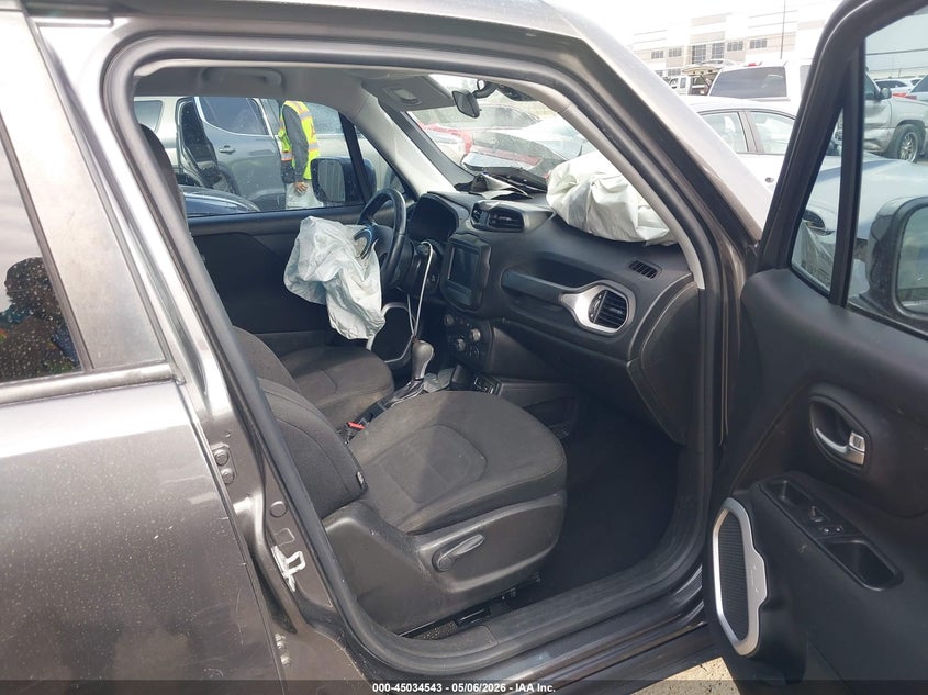 2018 Jeep Renegade VIN ZACCJABB7JPG70882 IAAI salvage auction — FRONT END, Salvage (Texas), sold $650 on 2026-07-28 (photo 5)