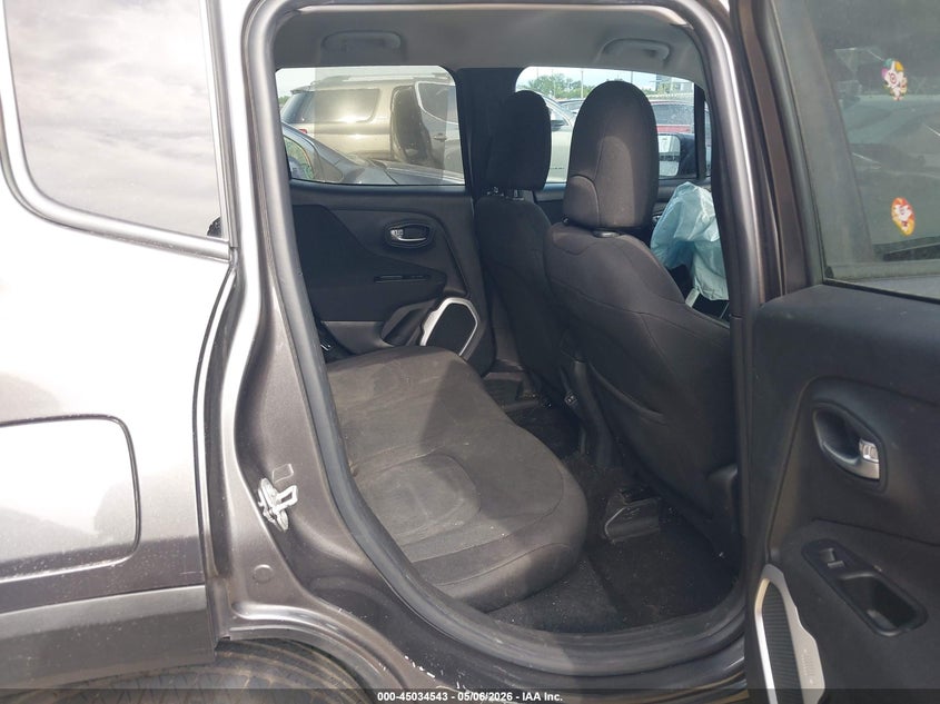 2018 Jeep Renegade VIN ZACCJABB7JPG70882 IAAI salvage auction — FRONT END, Salvage (Texas), sold $650 on 2026-07-28 (photo 8)