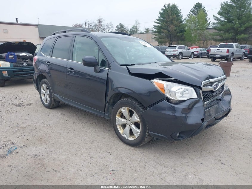 2014 Subaru Forester VIN JF2SJAHC5EH522563 IAAI salvage auction — UNKNOWN, Salvage (New Hampshire), sold $600 on 2026-07-08 (photo 1)