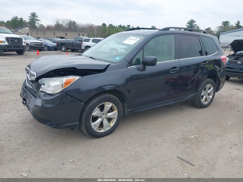 2014 Subaru Forester VIN JF2SJAHC5EH522563 IAAI salvage auction — UNKNOWN, Salvage (New Hampshire), sold $600 on 2026-07-08 (photo 2)