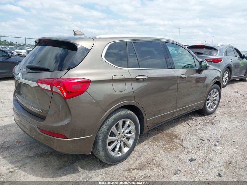2019 Buick Envision VIN LRBFXCSA1KD018739 IAAI salvage auction — LEFT SIDE, Original (Texas), sold $3,250 on 2026-07-09 (photo 4)