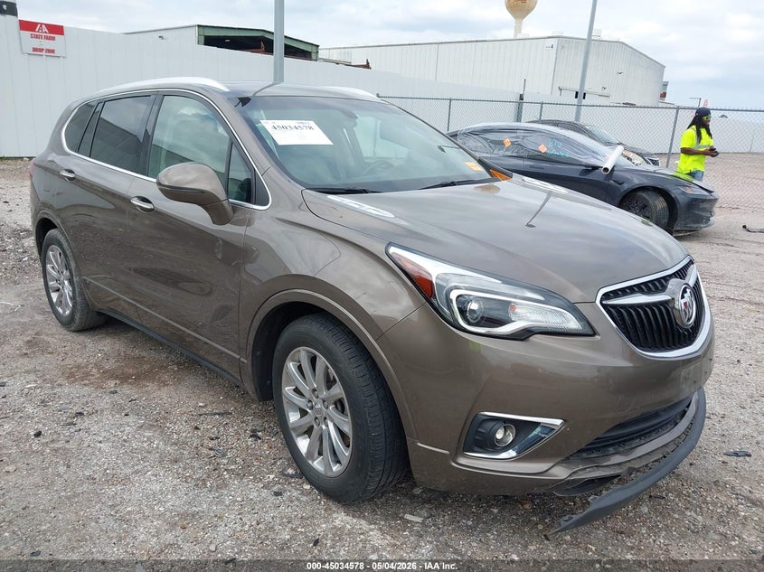 2019 Buick Envision VIN LRBFXCSA1KD018739 IAAI salvage auction — LEFT SIDE, Original (Texas), sold $3,250 on 2026-07-09 (photo 1)