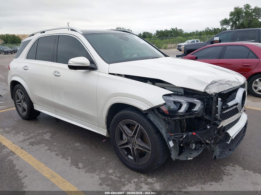 2022 Mercedes-benz Gle VIN 4JGFB4JB0NA808518 IAAI salvage auction — FRONT END, Original (Texas), sold $23,000 on 2026-07-30 (photo 1)