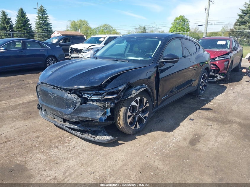 2024 Ford Mustang mach-e VIN 3FMTK1SU0RMA12281 IAAI salvage auction — LEFT FRONT, Salvage (Michigan), sold $8,800 on 2026-07-23 (photo 2)