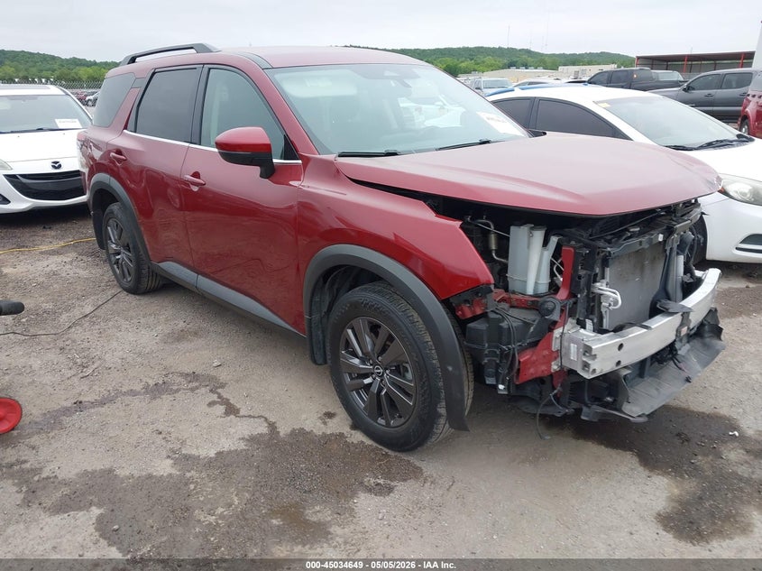 2022 Nissan Pathfinder VIN 5N1DR3BA9NC220964 — IAAI salvage auction photo