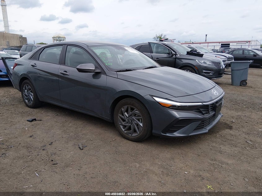 2024 Hyundai Elantra VIN KMHLM4DG7RU780113 IAAI salvage auction — LEFT SIDE, Salvage (New Jersey), sold $6,600 on 2026-07-20 (photo 1)