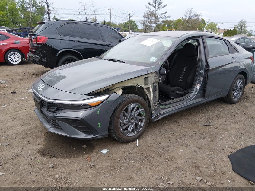 2024 Hyundai Elantra VIN KMHLM4DG7RU780113 IAAI salvage auction — LEFT SIDE, Salvage (New Jersey), sold $6,600 on 2026-07-20 (photo 2)