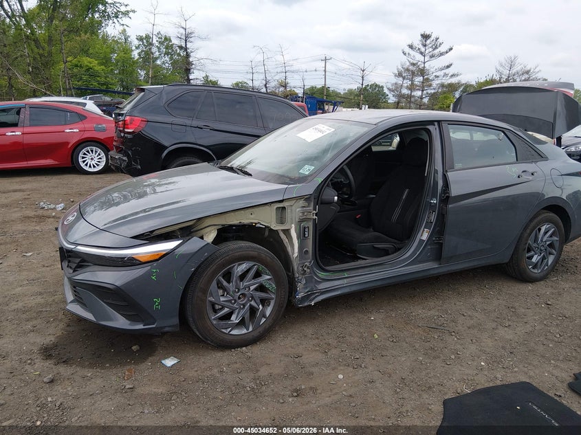 2024 Hyundai Elantra VIN KMHLM4DG7RU780113 IAAI salvage auction — LEFT SIDE, Salvage (New Jersey), sold $6,600 on 2026-07-20 (photo 6)