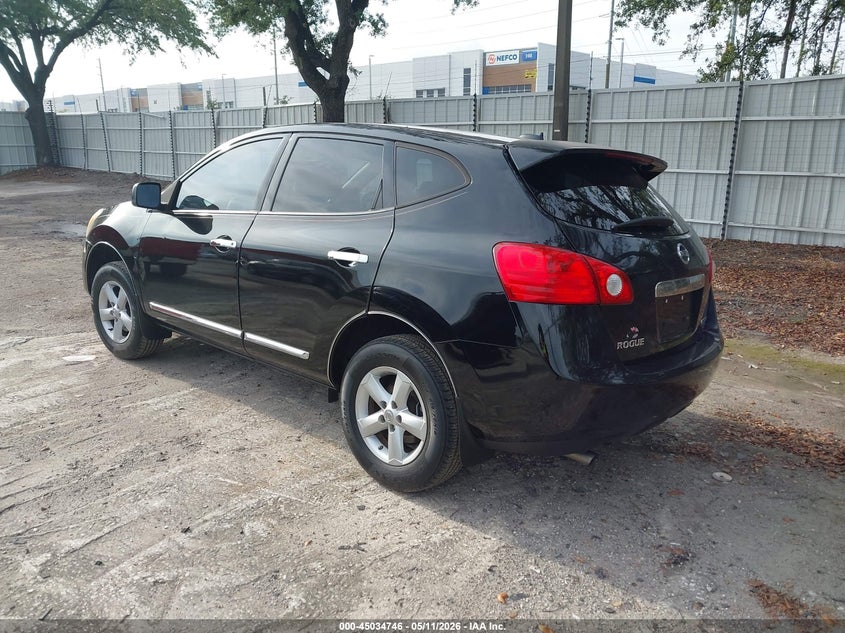 2012 Nissan Rogue VIN JN8AS5MT1CW276578 IAAI salvage auction — RIGHT SIDE, Rebuildable (Florida), sold $250 on 2026-07-15 (photo 3)
