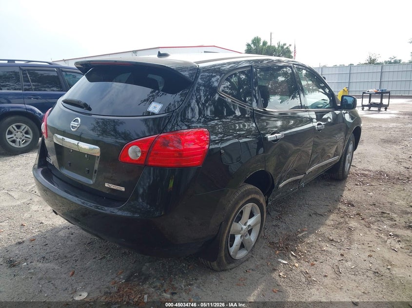 2012 Nissan Rogue VIN JN8AS5MT1CW276578 IAAI salvage auction — RIGHT SIDE, Rebuildable (Florida), sold $250 on 2026-07-15 (photo 4)
