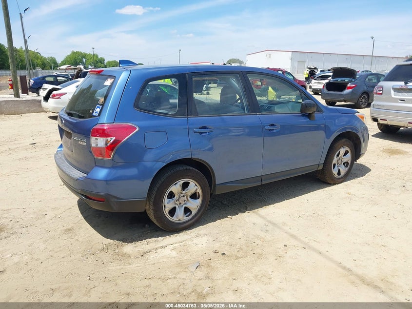 2016 Subaru Forester VIN JF2SJAAC1GH503389 IAAI salvage auction — FRONT END, Salvage (Georgia), sold $875 on 2026-07-09 (photo 4)