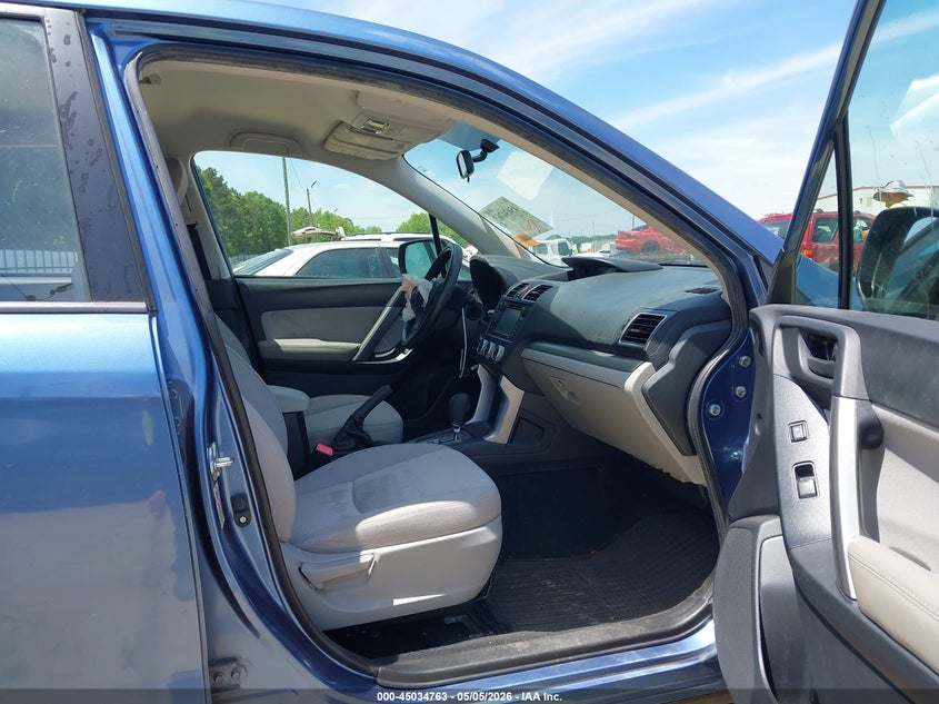 2016 Subaru Forester VIN JF2SJAAC1GH503389 IAAI salvage auction — FRONT END, Salvage (Georgia), sold $875 on 2026-07-09 (photo 5)