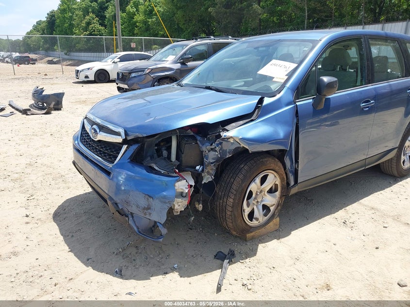 2016 Subaru Forester VIN JF2SJAAC1GH503389 IAAI salvage auction — FRONT END, Salvage (Georgia), sold $875 on 2026-07-09 (photo 6)