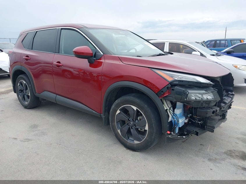 2024 Nissan Rogue VIN JN8BT3BA5RW001361 IAAI salvage auction — FRONT END, Original (Texas), sold $8,700 on 2026-07-11 (photo 1)