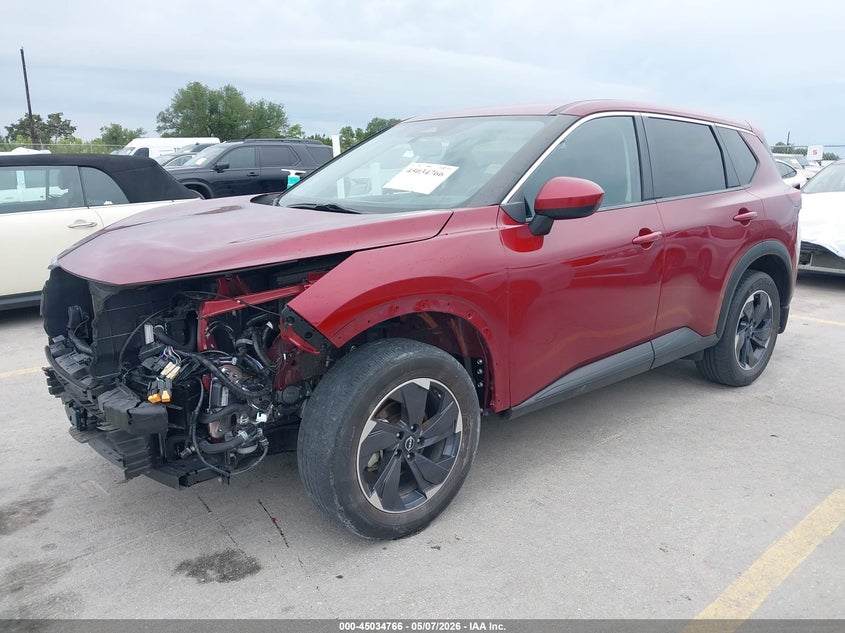 2024 Nissan Rogue VIN JN8BT3BA5RW001361 IAAI salvage auction — FRONT END, Original (Texas), sold $8,700 on 2026-07-11 (photo 2)