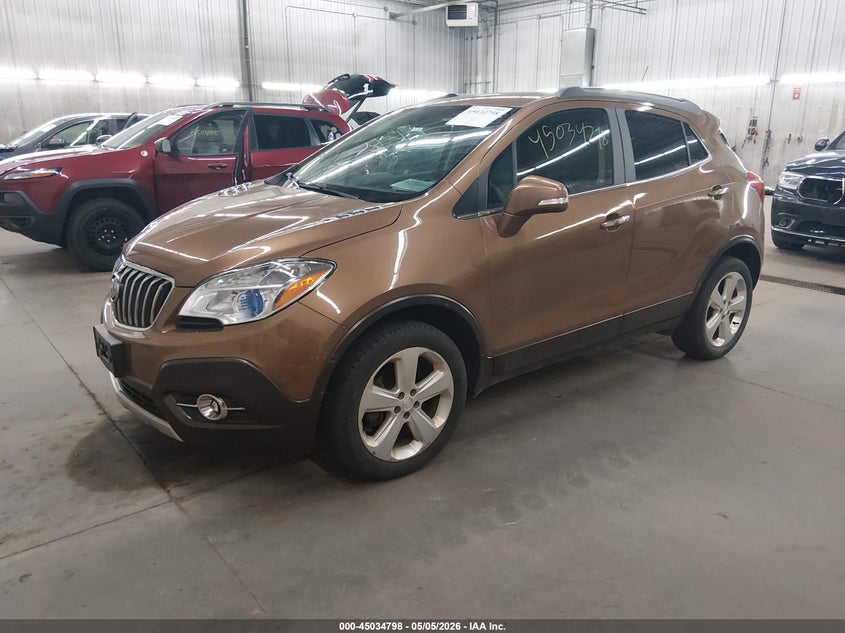 2016 Buick Encore VIN KL4CJFSB7GB675638 IAAI salvage auction — RIGHT FRONT, Salvage (Minnesota), sold $925 on 2026-07-09 (photo 2)