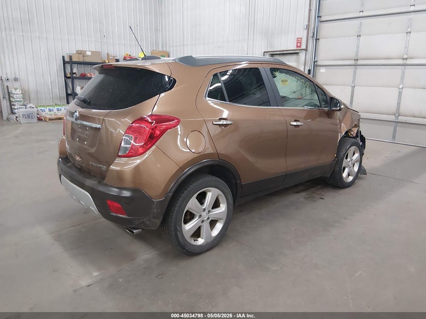 2016 Buick Encore VIN KL4CJFSB7GB675638 IAAI salvage auction — RIGHT FRONT, Salvage (Minnesota), sold $925 on 2026-07-09 (photo 4)