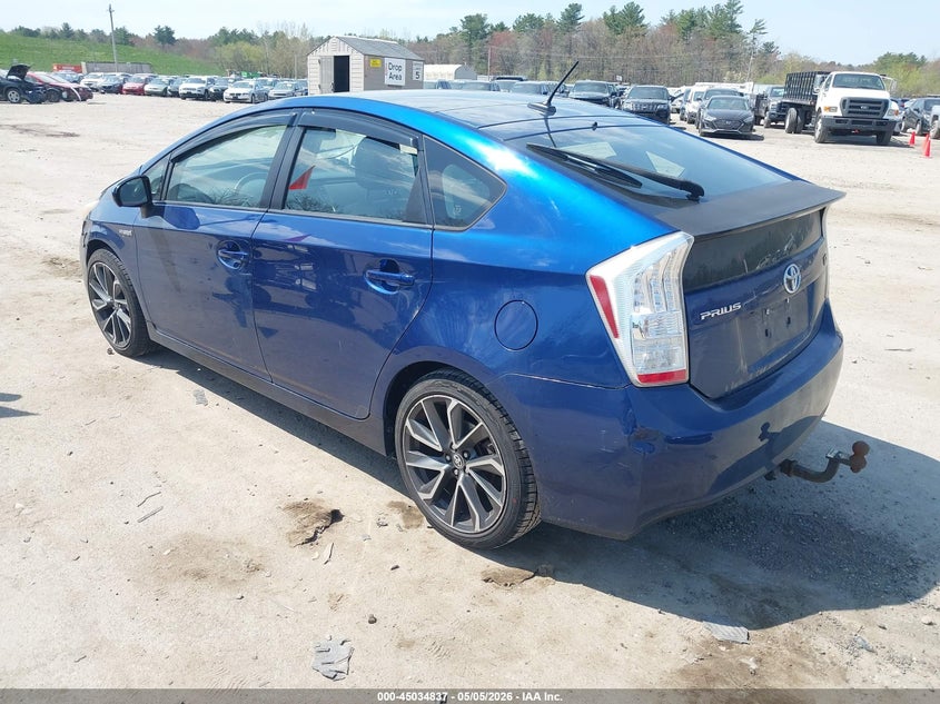 2011 Toyota Prius VIN JTDKN3DU8B0299202 IAAI salvage auction — NORMAL WEAR, Clear (Montana), sold $25 on 2026-07-29 (photo 3)