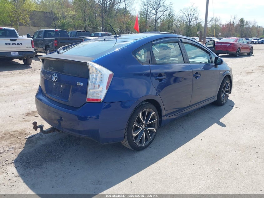 2011 Toyota Prius VIN JTDKN3DU8B0299202 IAAI salvage auction — NORMAL WEAR, Clear (Montana), sold $25 on 2026-07-29 (photo 4)