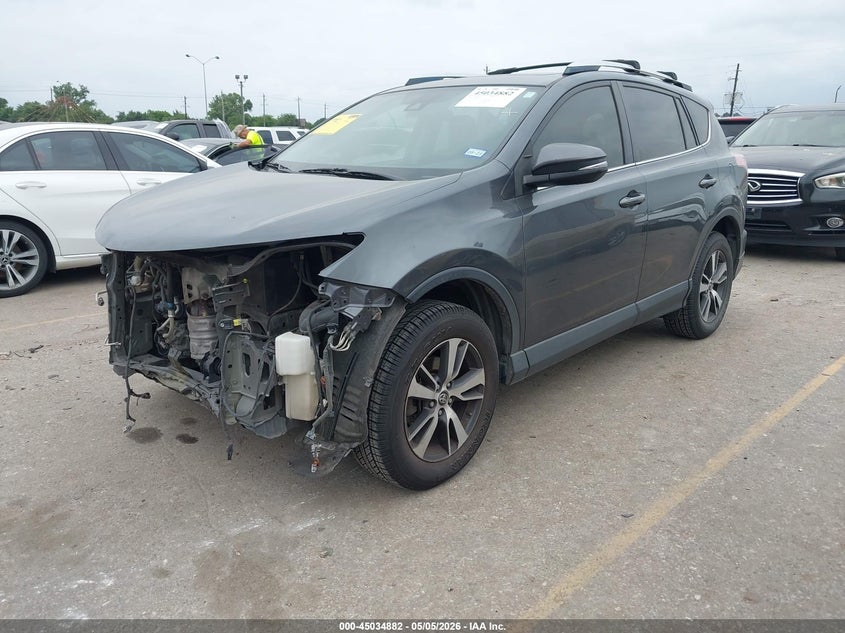 2016 Toyota Rav 4 VIN JTMWFREV0GD088651 IAAI salvage auction — FRONT END, Original (Texas), sold $6,000 on 2026-07-08 (photo 2)